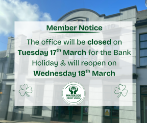 Bank Holiday Closure